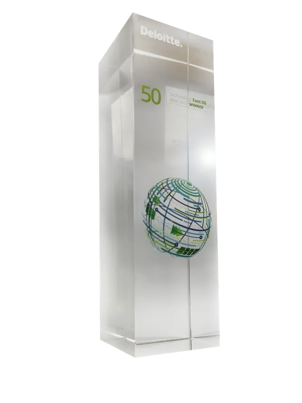 Deloitte Technology Fast 50 India trophy
